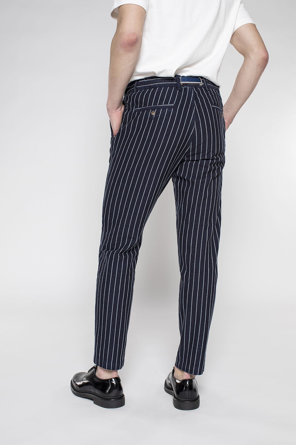 striped chino pants