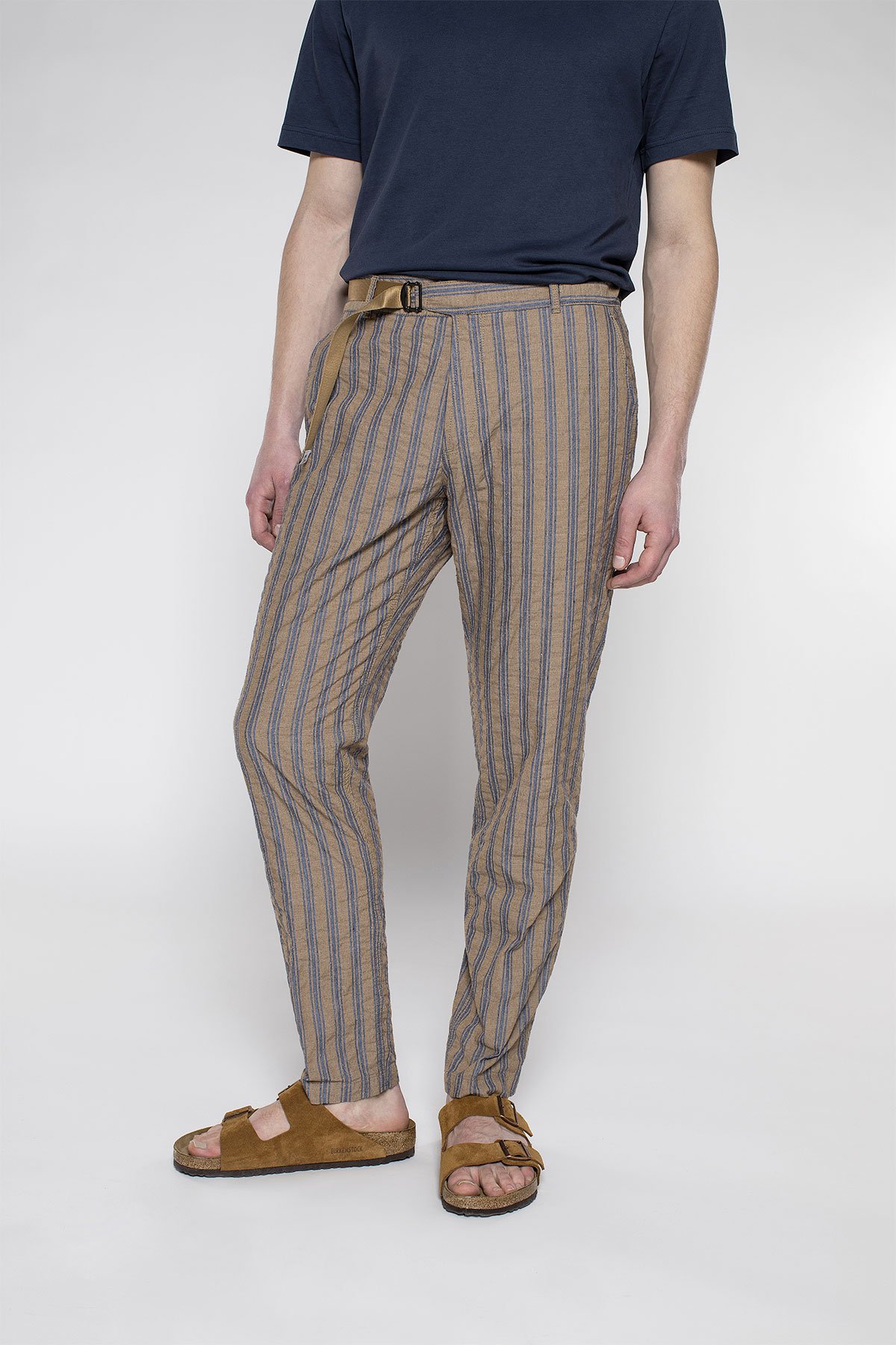 striped chino pants